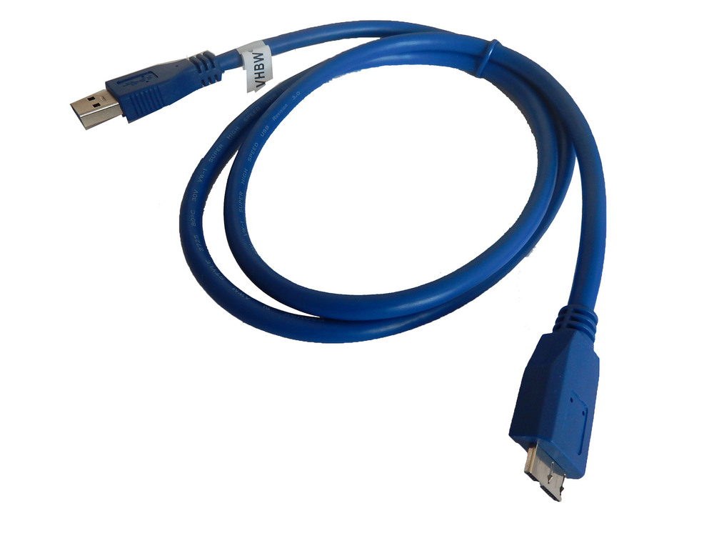 USB 3.0 Micro B kábel 1.8 m modrý