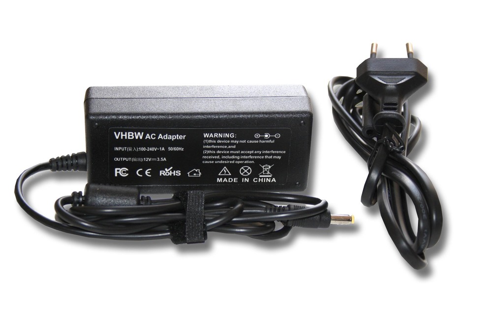 VHBW AC adaptér Asus  19V, 2.37A, 4,0 x 1,35mm