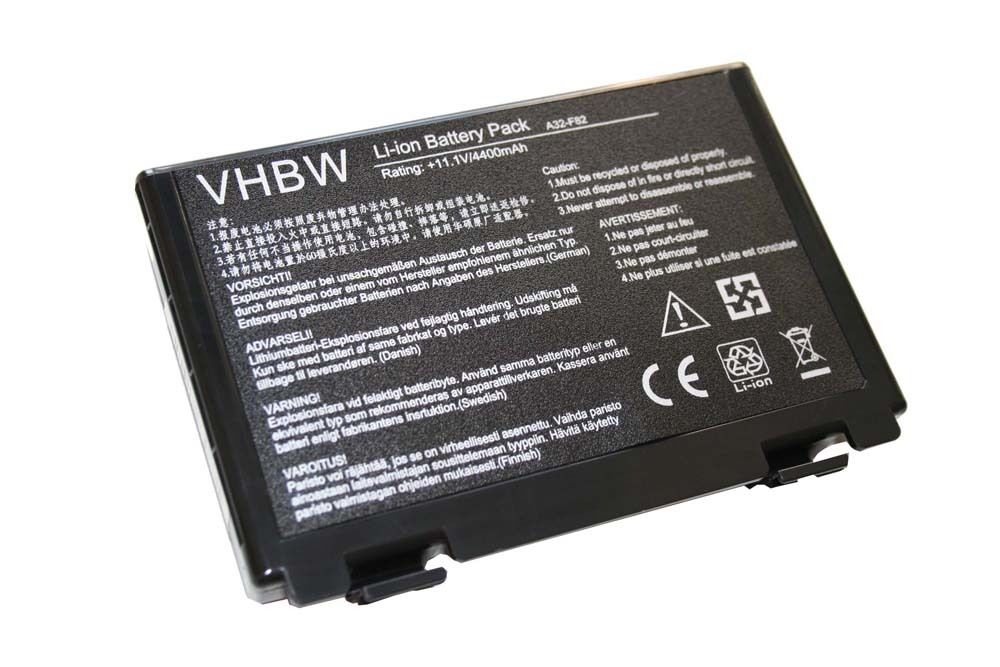 VHBW batéria ASUS A32-F82-2715 4400mAh Li-Ion 11,1V - neoriginálna
