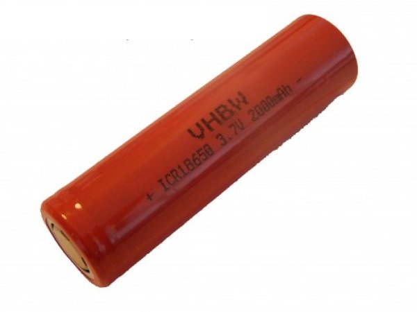 VHBW Bateria 18650 Li-ion 3,7V 2000mAh 