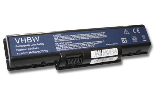 batéria VHBW Acer Aspire 4310 , 6600mAh 11.1V Li-Ion 4008 - neoriginálna