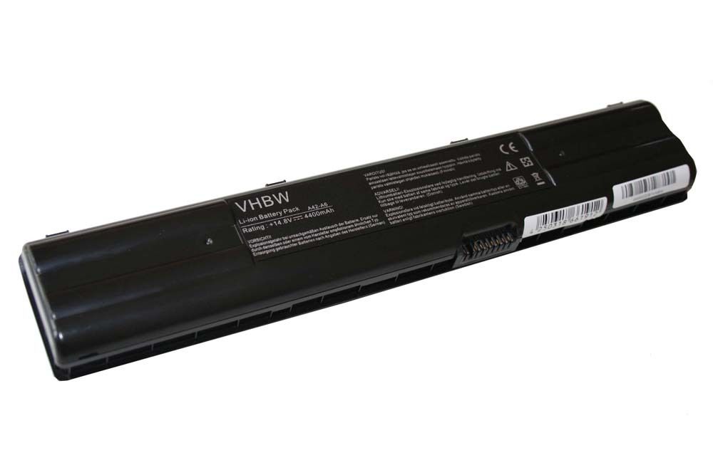 batéria VHBW ASUS A42-A3  4400mAh 14.8V Li-Ion 1867 - neoriginálna