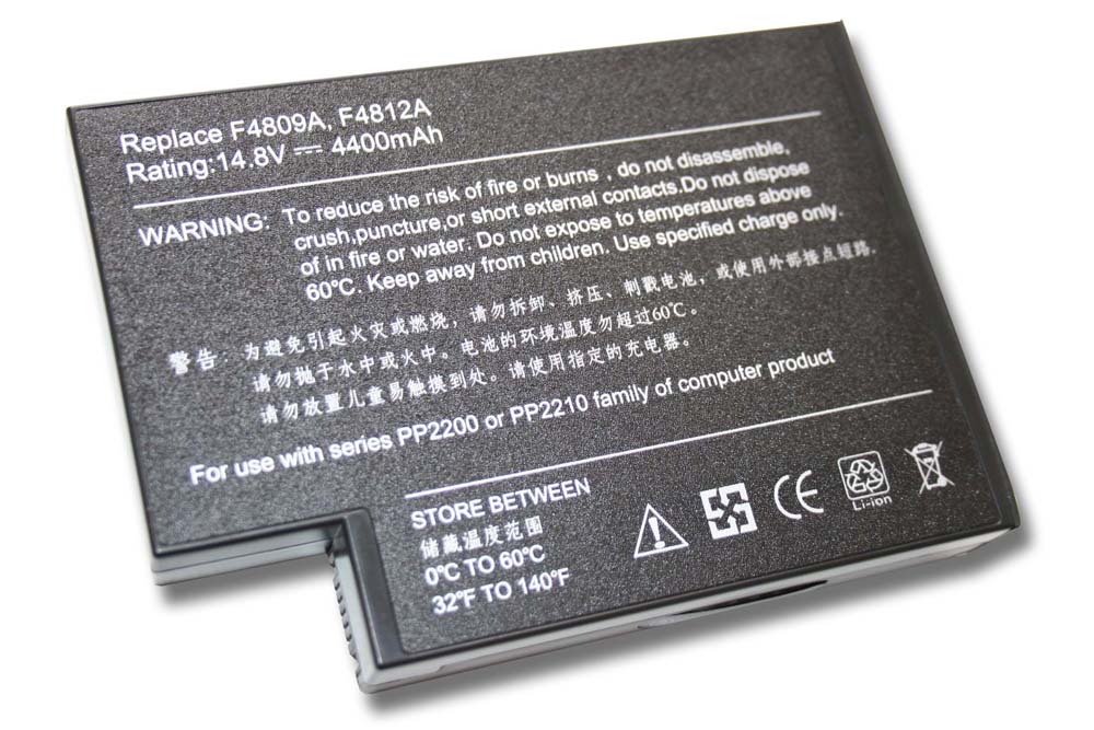 VHBW batéria HP Compaq Presario 2100  4400mAh 14.8V Li-Ion 1595 - neoriginálna