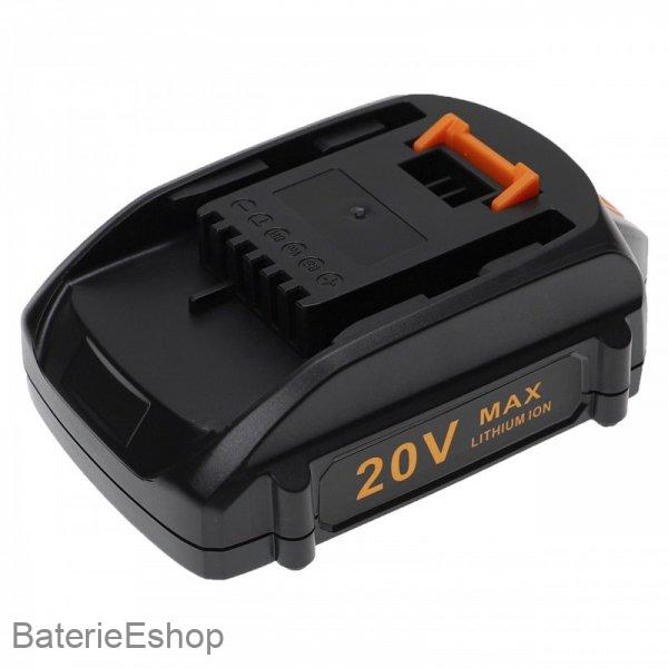 EXTENSILO batéria pre Worx ako WA3525 a iné 20V, 2,5AH, Li-Ion