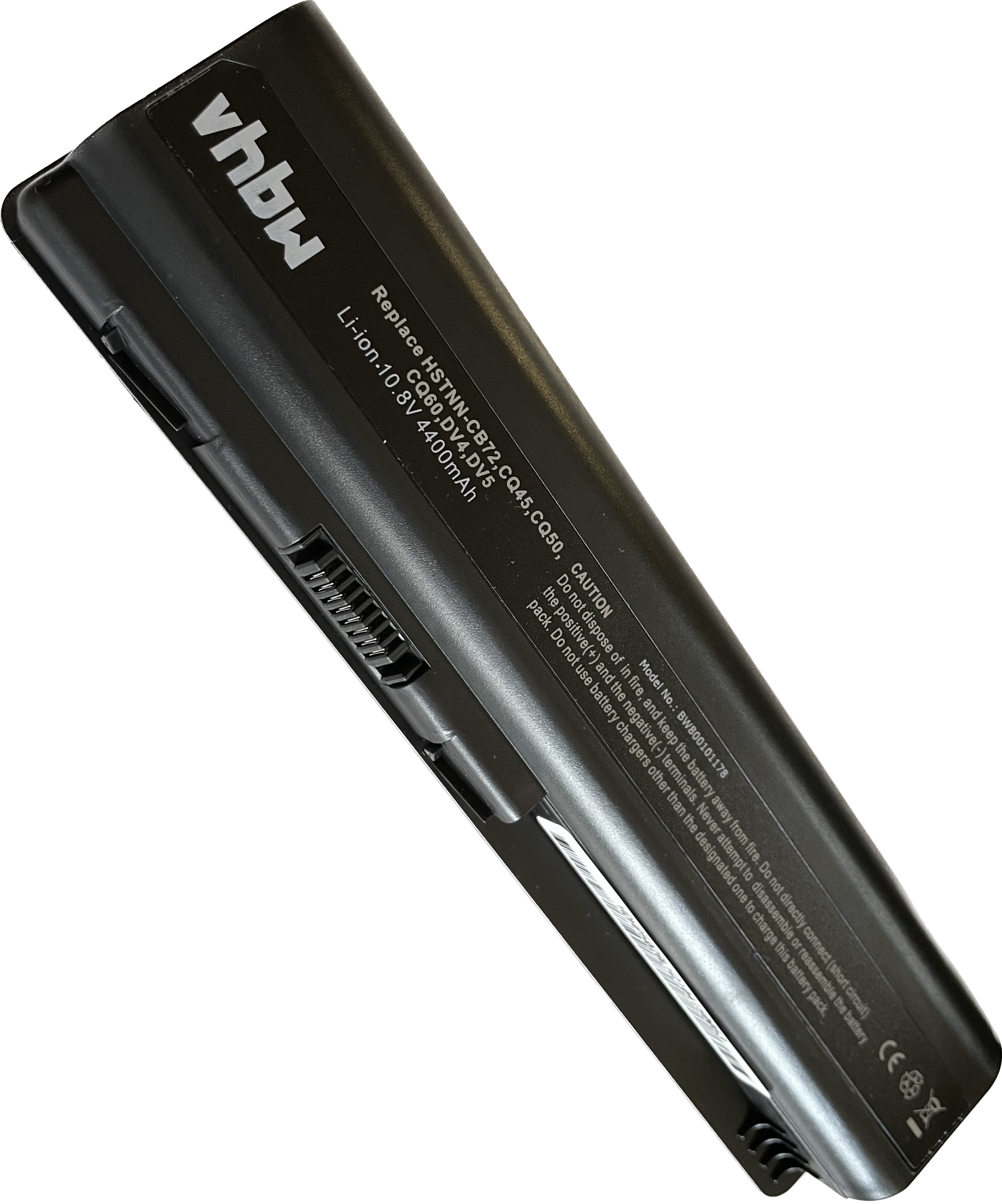 VHBW batéria HP DV4 DV5 DV6, 4400mAh 10.8V Li-Ion 1178 - neoriginálna