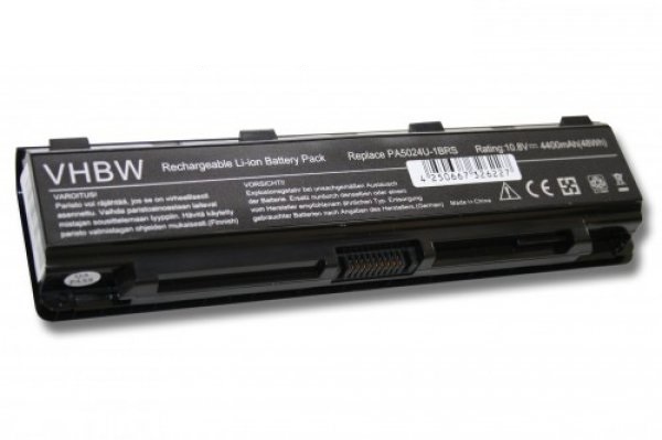 VHBW batéria pre Toshiba PA5023U  4400mAh 3730 - neoriginálna