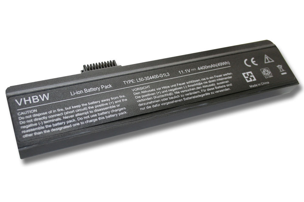 VHBW 0967 batéria FUJITSU-SIEMENS Amilo Pi1505 4400mAh Li-Ion - neoriginálna