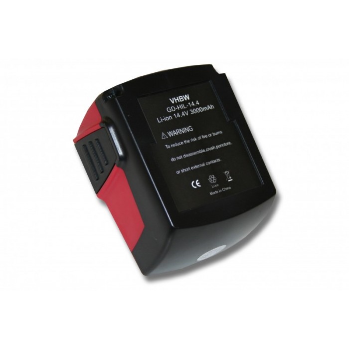 VHBW bateria Hilti as B 144 , B144  14.4V, Li-Ion, 3000mAh