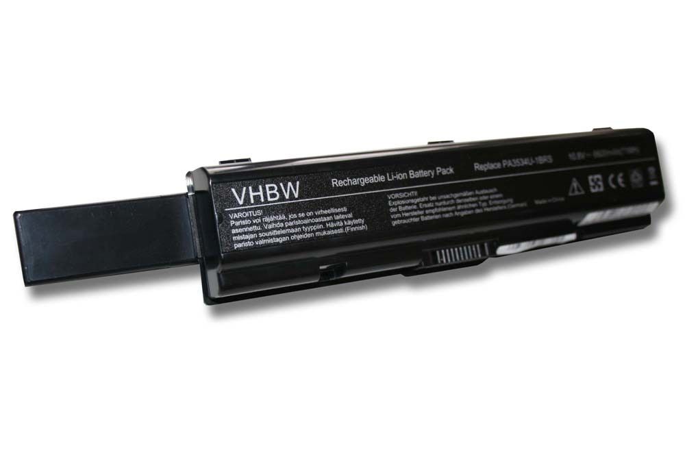 VHBW batéria Toshiba Satellite A200 , 6600mAh 10.8V Li-Ion 1029 - neoriginálna