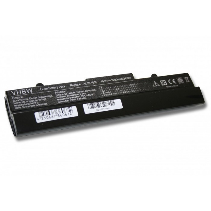 VHBW batéria ASUS EEE-PC 1005, 1005HA  2200mAh - neoriginálna