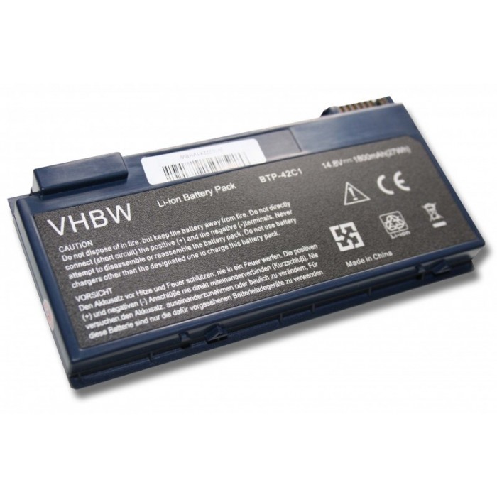 VHBW batéria Acer Travelmate C100-Serie 1800mAh