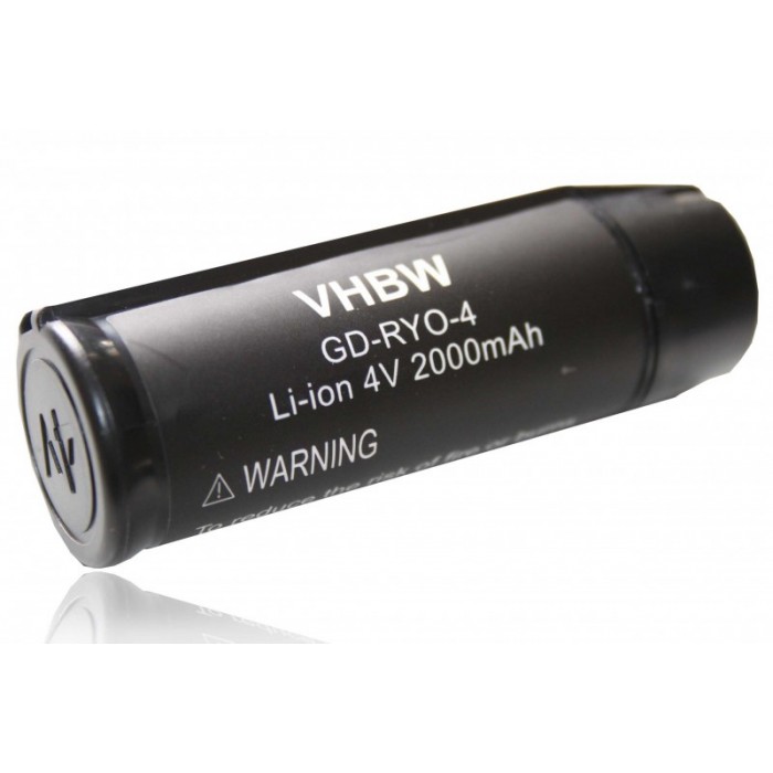 VHBW batéria  Ryobi TEK4 4V/Li-Ion/2000mAh
