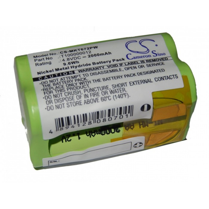 VHBW batéria Makita 6722DW 4.8V, NI-MH, 2000mAh