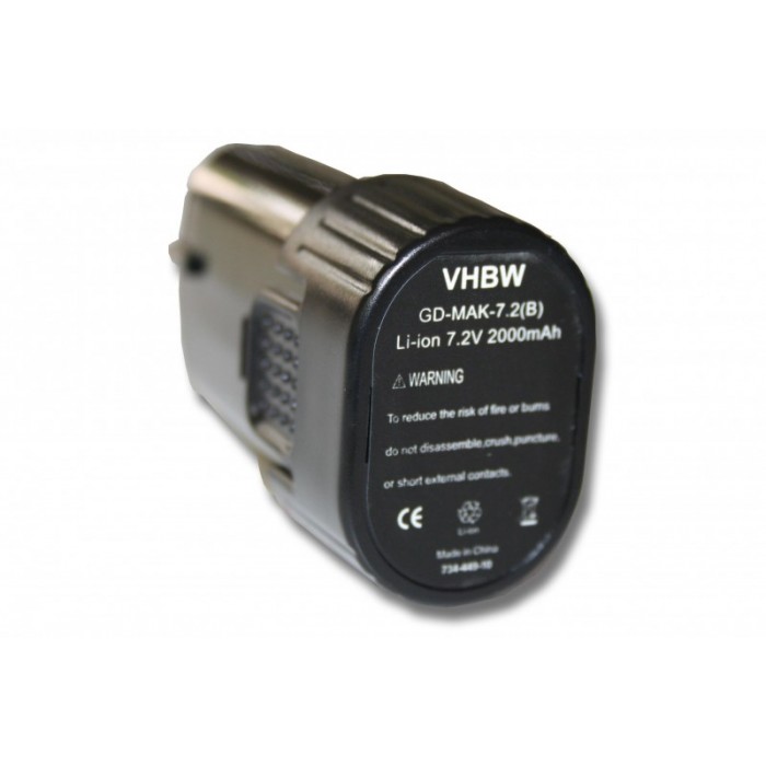 VHBW batéria Makita CL070  7.2V, Li-Ion, 2000mAh