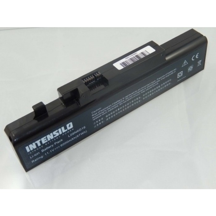 INTENSILO batéria pre Lenovo IdeaPad Y460 11.1V, 6000mAh