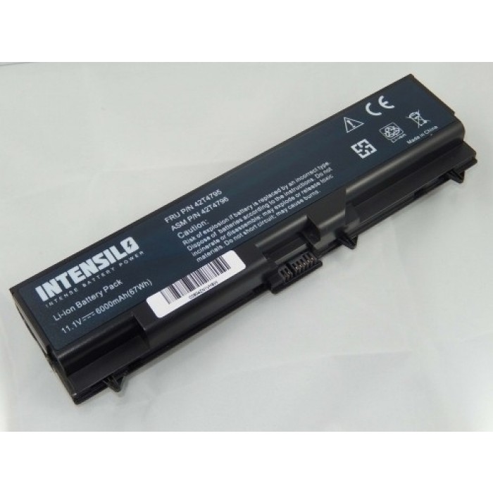 INTENSILO batéria pre Lenovo Thinkpad SL410c, T410i, T420  11.1V, 6000mAh