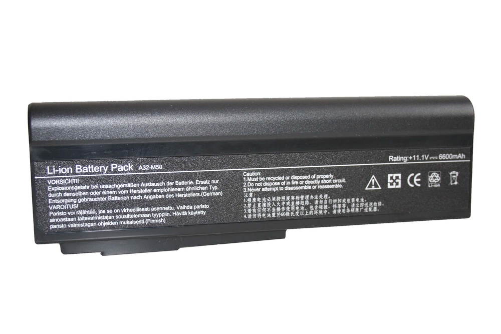 batéria VHBW ASUS A32-M50 , 6600mAh 11.1V Li-Ion 2855 - neoriginálna