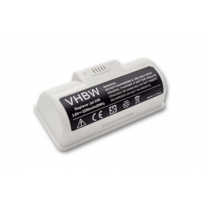 Bateria pre iRobot Braava Jet 240-Serie 2200mAh, Li-Ion, 3.6V