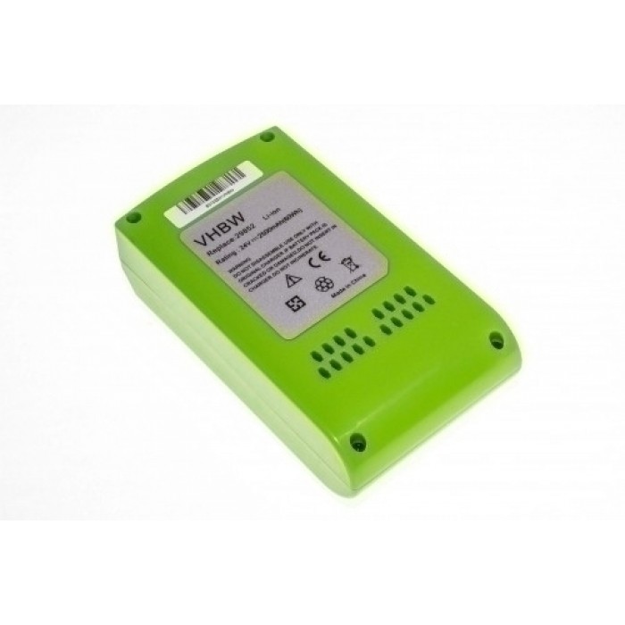 VHBW batéria Greenworks 29322, 29842, 29852 24V, Li-Ion, 2500mAh