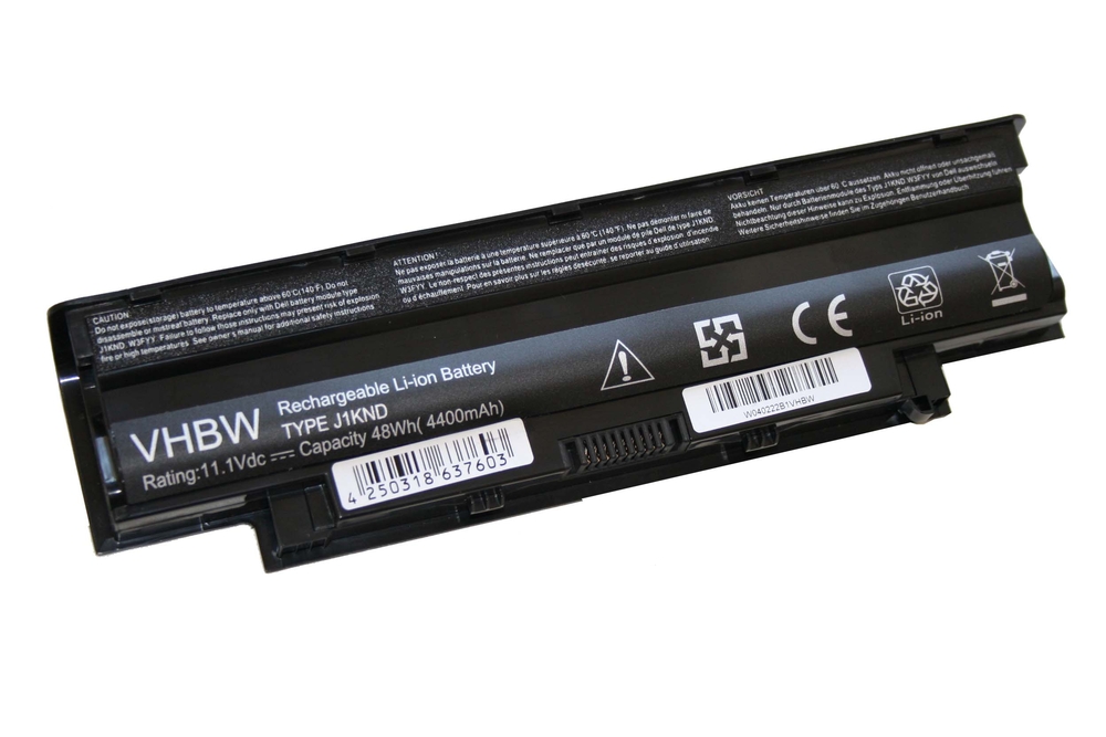 VHBW batéria Dell Inspiron 13R , 4400mAh 11.1V Li-Ion 2538 - neoriginálna