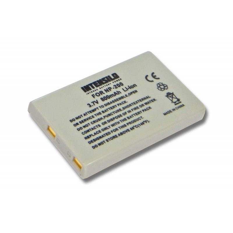 INTENSILO batéria pre Minolta nahrádza NP-200 800mAh