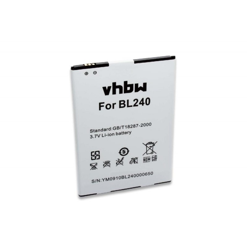 VHBW Bateria pre Lenovo  BL240 3000mAh