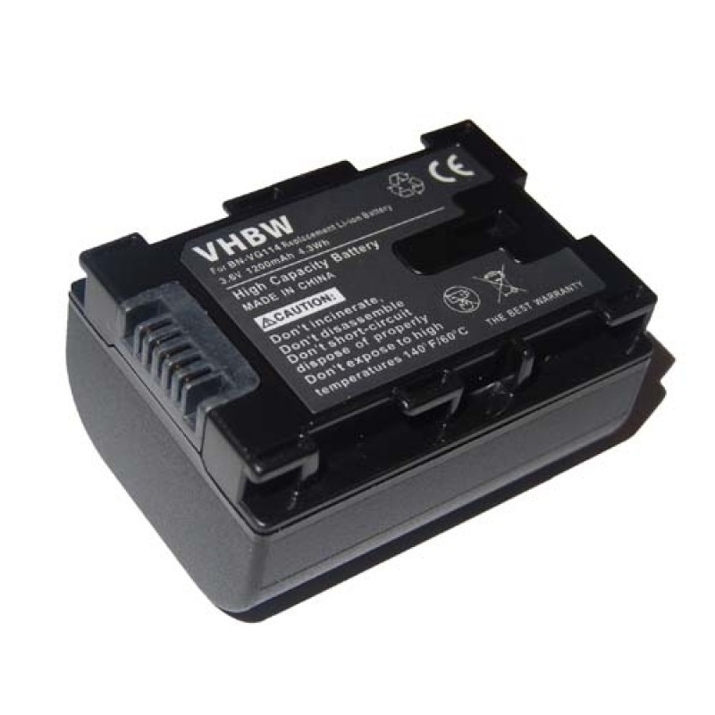 VHBW batéria JVC BN-VG114 Infochip
