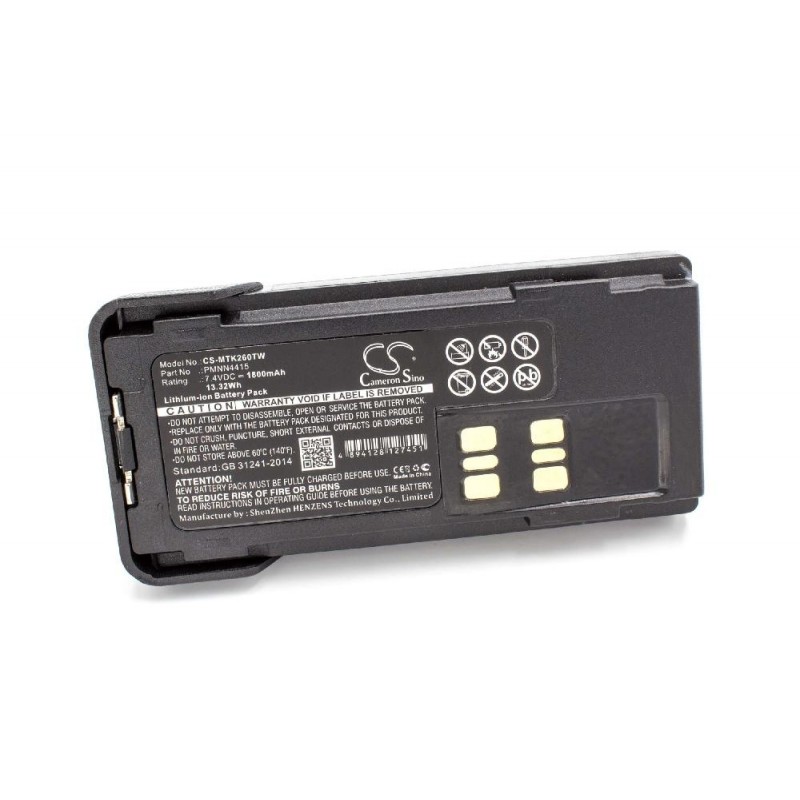 Bateria pre Motorola DP2400, DP2600, XIR P6600, P6620 7.4V, Li-Ion, 1800mAh
