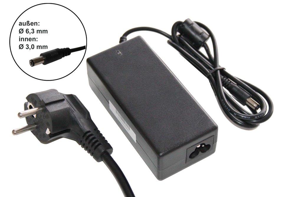 VHBW AC adaptér Toshiba 15V, 6A, 6.3 x 3.0mm - neoriginálny