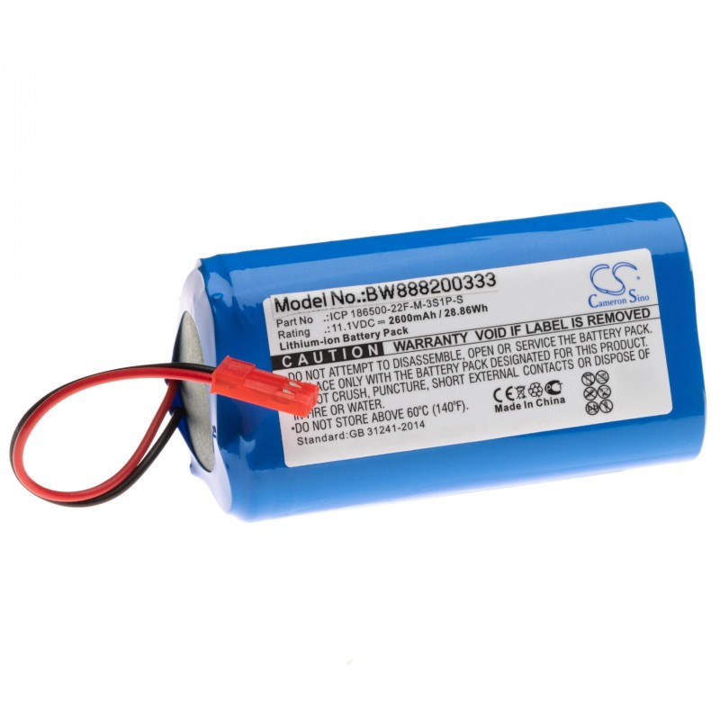 Bateria pre Electropan Ilive V3s ICP 186500-22F-M-3S1P-S, 2600mAh