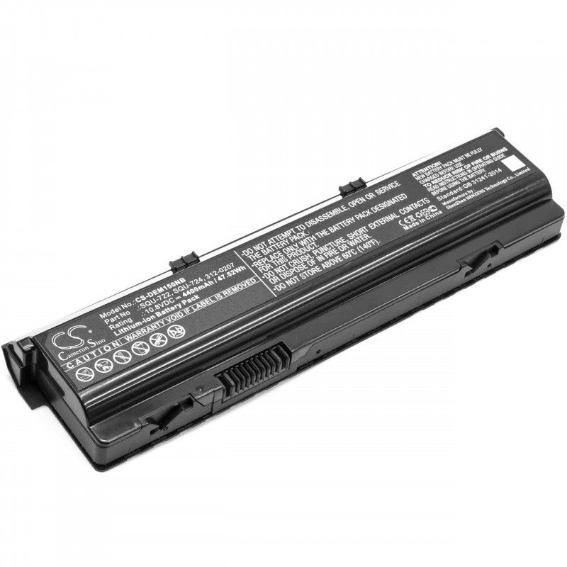 batérie notebooku Dell Alienware M15X  4400mAh, 10,8V, Li-i