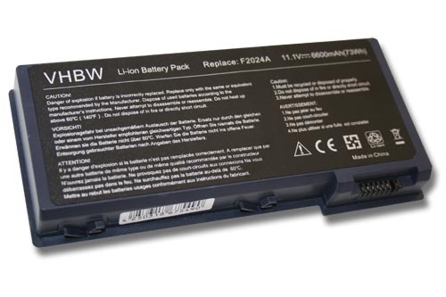 VHBW batéria HP Omnibook XE3 6600mAh 11.1V Li-Ion 1446 - neoriginálna