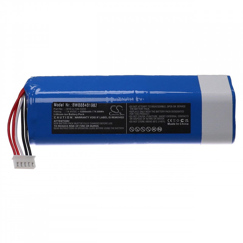 Batéria pre Ecovacs S10-Li-144-5200 pre - 5200mAh, 14,4V, Li-ion