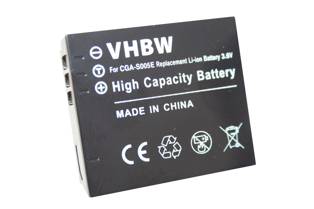 VHBW batéria Panasonic CGA-S005 - neoriginálna