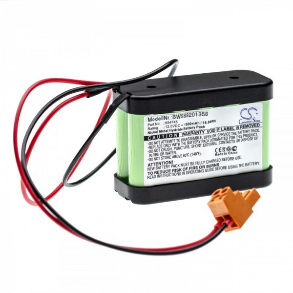 Batéria pre Besam PSMB-5 ako 654745, 12V, Ni-MH, 1500mAh