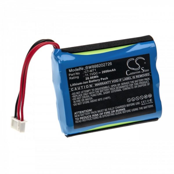 Batéria pre Clarke-Tech CT Triple a iné 2600mAh