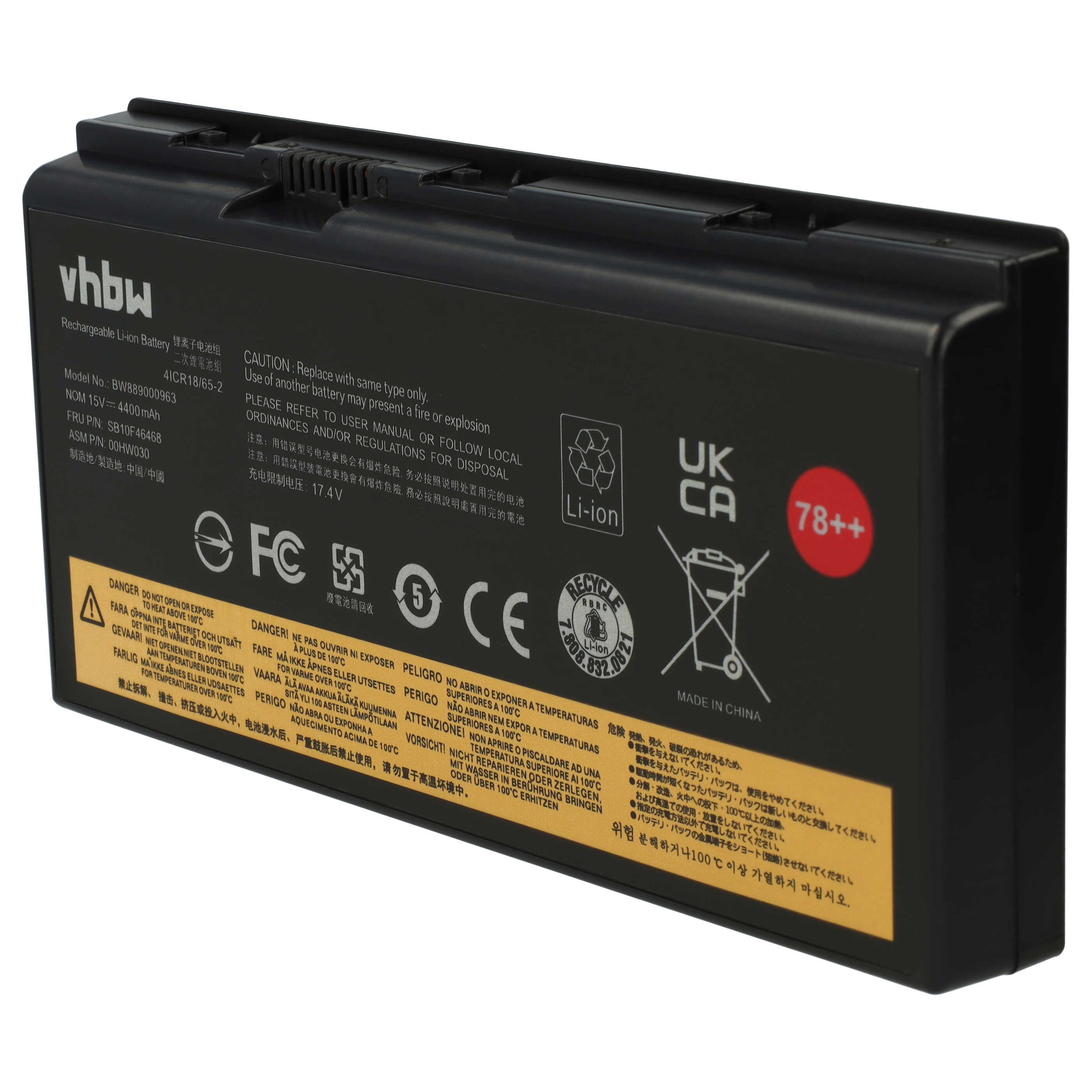 Batéria pre Lenovo ThinkPad P70 a ďalšie 4400mAh