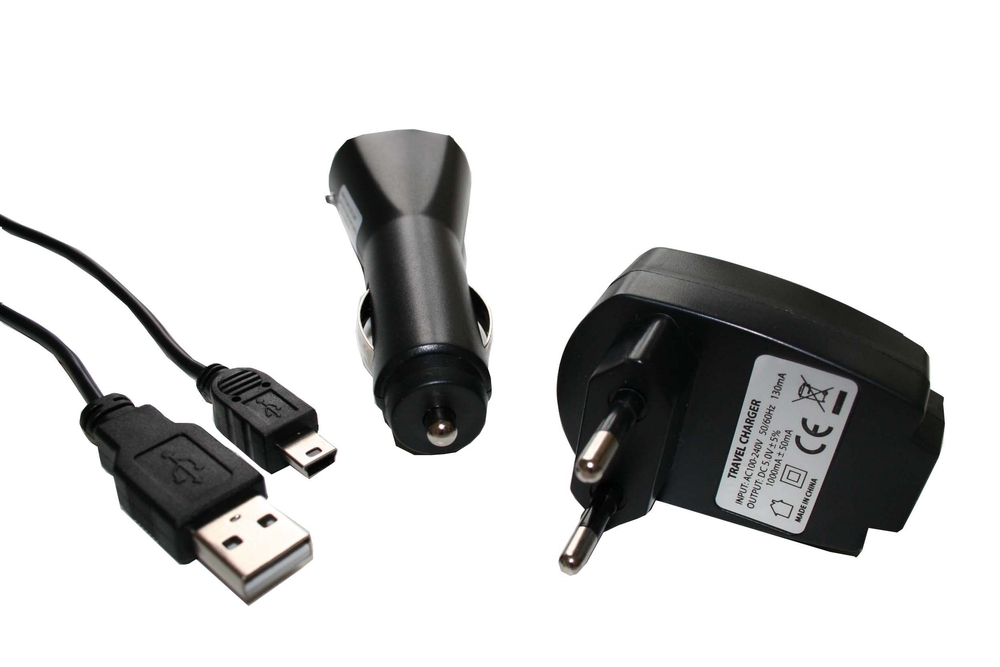 4-in-1 mini USB nabíjačka