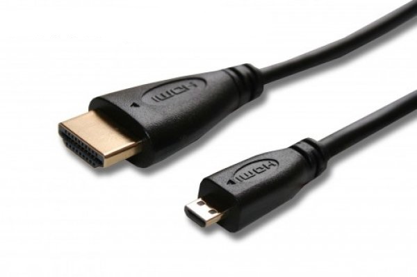 HDMI Kabel 1.4 19Pin na D-Micro 1,80m